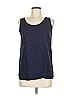 Pasta 100% Rayon Blue Sleeveless Blouse Size M - photo 1