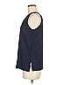 Pasta 100% Rayon Blue Sleeveless Blouse Size M - photo 5