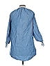 J.Crew 100% Cotton Blue 3/4 Sleeve Button-Down Shirt Size XS - photo 2