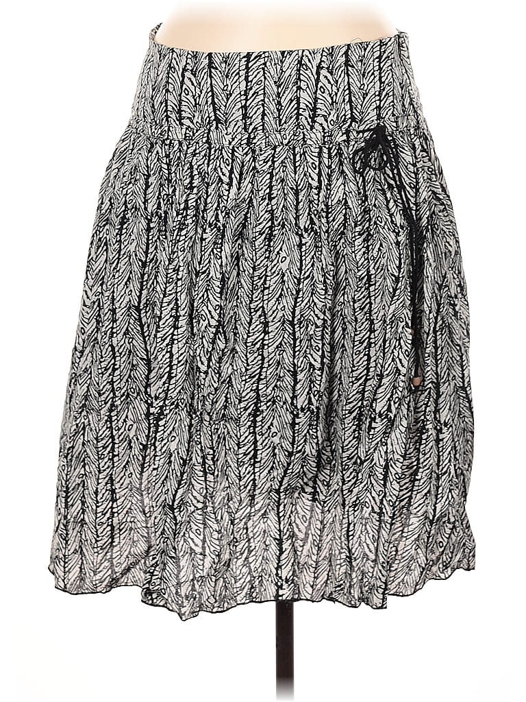 Pre-owned Lapis Casual Skirt In Silver