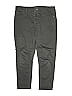 Justice Solid Gray Jeggings Size 18 - photo 1