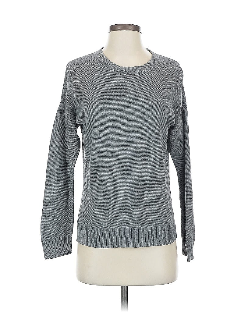 Pre-owned J.crew Factory Store Pullover Sweater In Gray