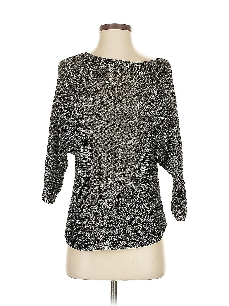 Pre-owned Vince Pullover Sweater In Gray