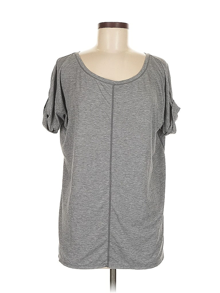 Pre-owned Gap Fit Short Sleeve T-shirt In Gray
