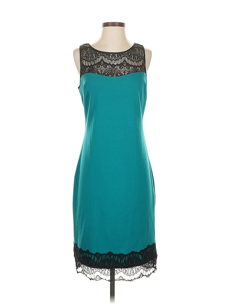 Pre-owned Nicole By Nicole Miller Cocktail Dress In Blue