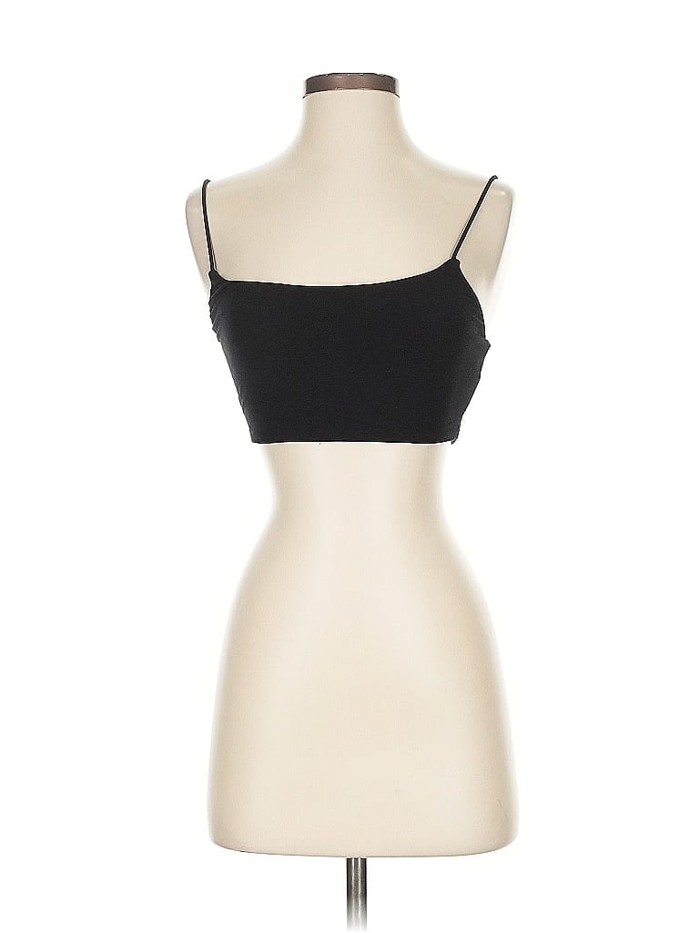 Pre-owned Shein Tank Top Black Strapless Neckline Tops