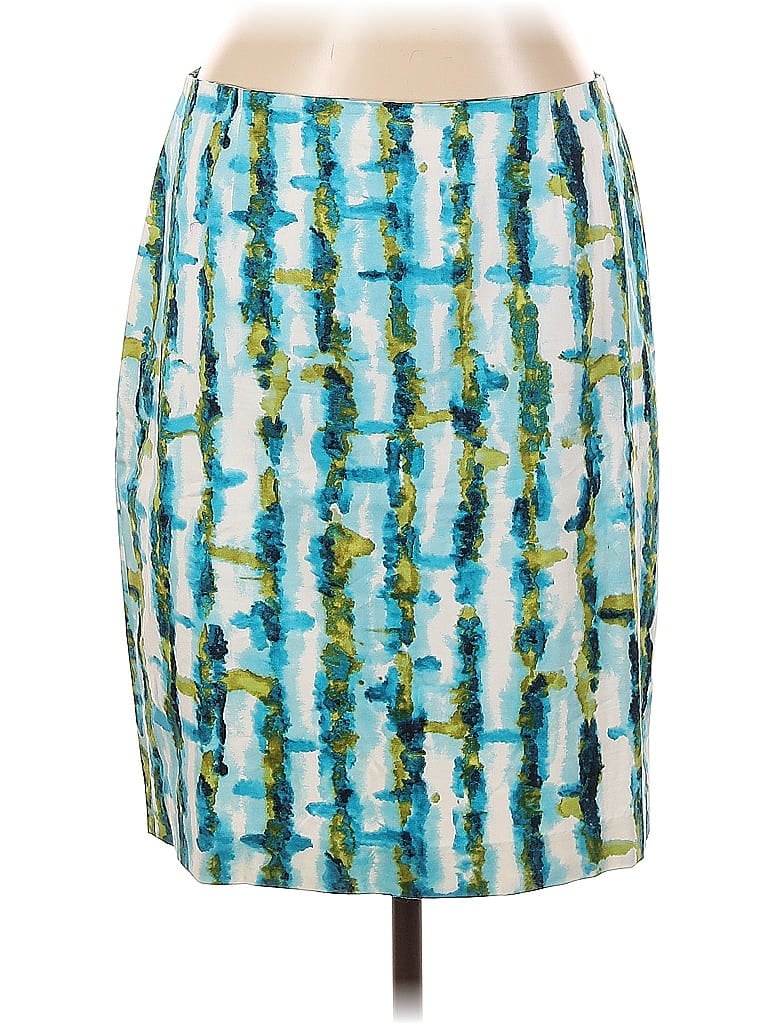 Pre-owned Evan Picone Casual Skirt In Blue