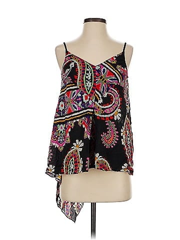 HD in Paris Sleeveless Silk Top (view 1)