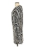 AB Studio Paisley Silver Cocktail Dress Size S - photo 5