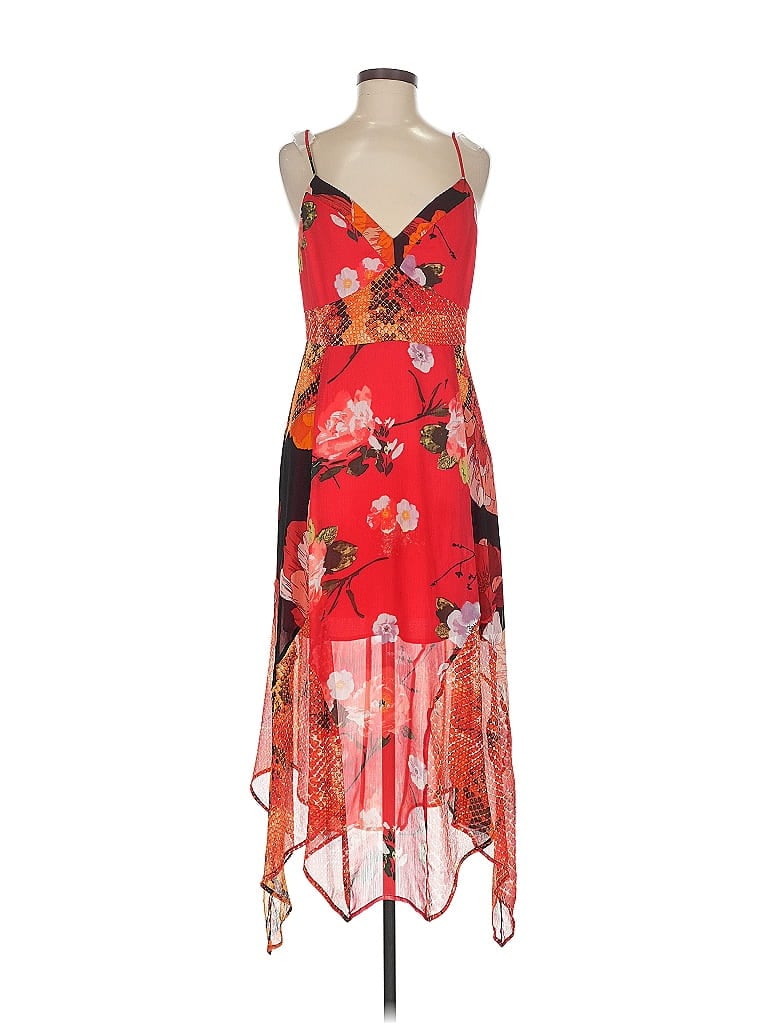 GUESS Pre-owned Cocktail Dress In Red