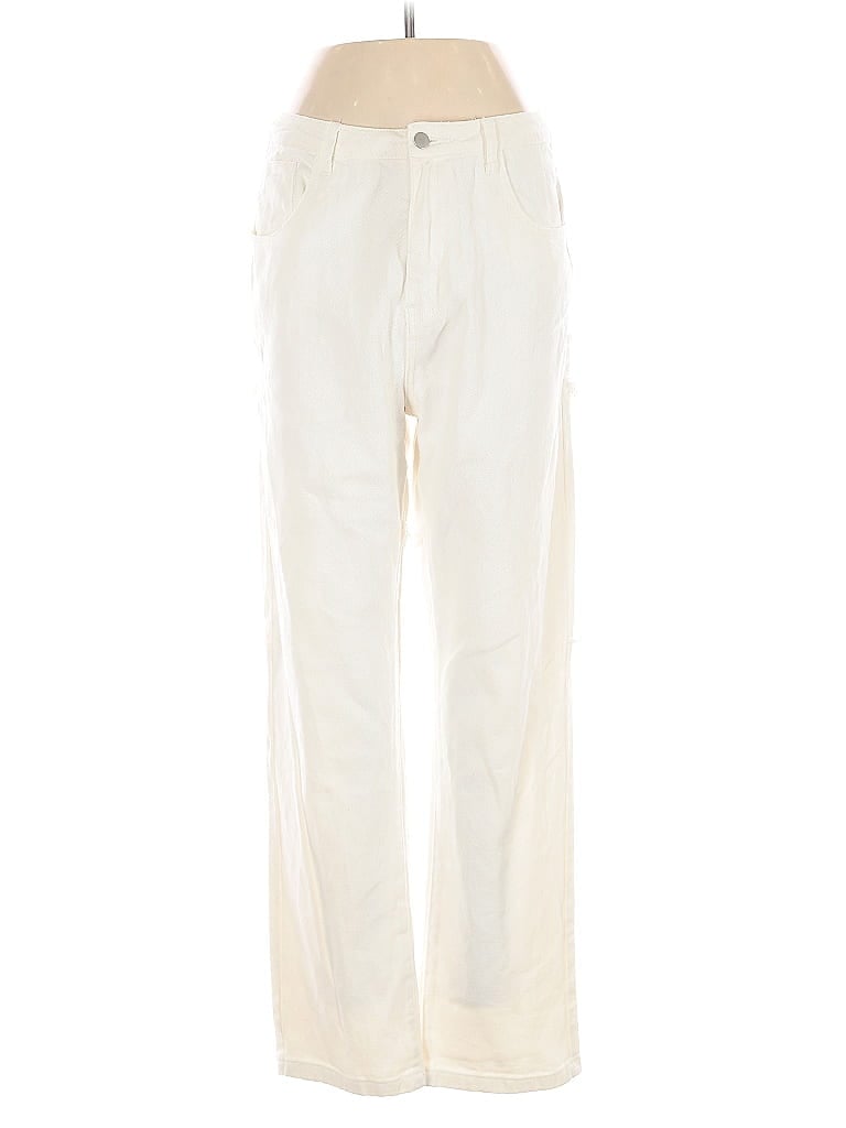 Pre-owned Boohoo Jeans In White