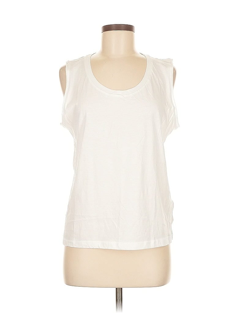 Pre-owned Comune Sleeveless T-shirt In White