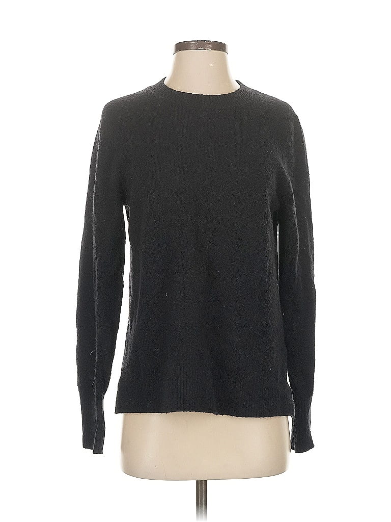 Pre-owned J.crew Factory Store Pullover Sweater In Black