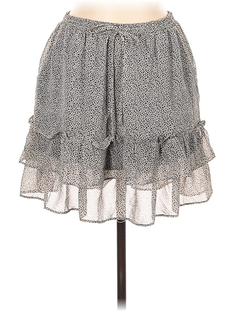Pre-owned Sienna Sky Casual Skirt In Gray