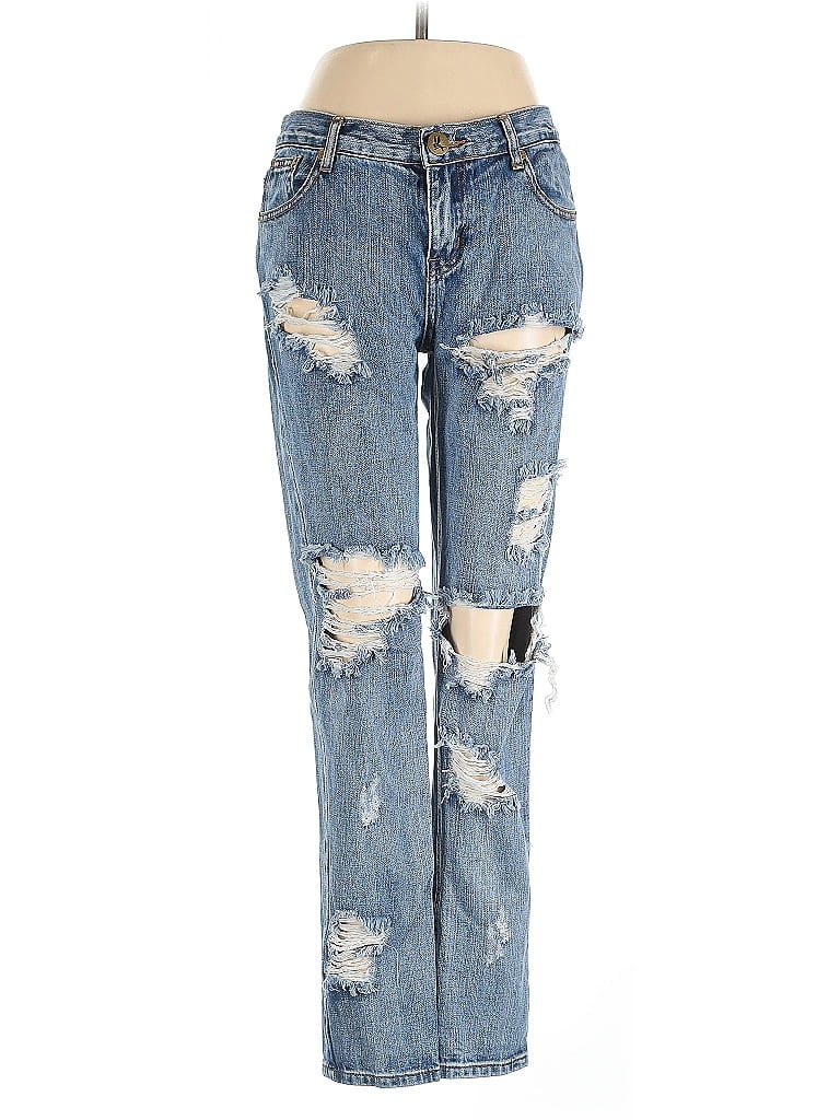 Click to view more detailed imagery on our partner's website Pre-owned One X Oneteaspoon Jeans In Blue