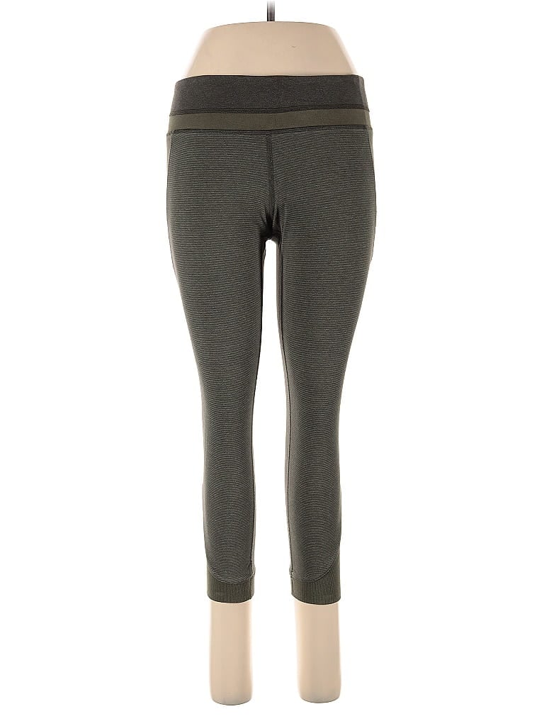 Pre-owned Lululemon Athletica Active Pants In Green