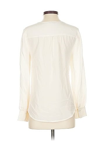 Trina Turk Long Sleeve Silk Top (view 2)
