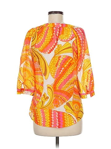Banana Republic Trina Turk Collection 3/4 Sleeve Blouse (view 2)