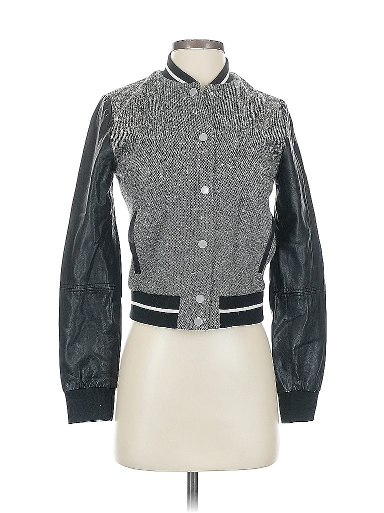 ABERCROMBIE & FITCH Pre-owned Jacket In Gray