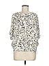 Michael Stars Animal Print Silver Pullover Sweater Size M - photo 1