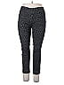 New Directions Animal Print Gray Active Pants Size 10 - photo 1