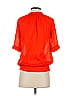 Outback Red Orange 3/4 Sleeve Blouse Size XS - photo 2
