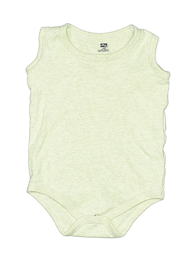 Pre-owned Hb Kids' Short Sleeve Onesie In Green
