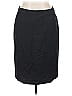 Le Suit 100% Polyester Solid Black Formal Skirt Size 14 - photo 1