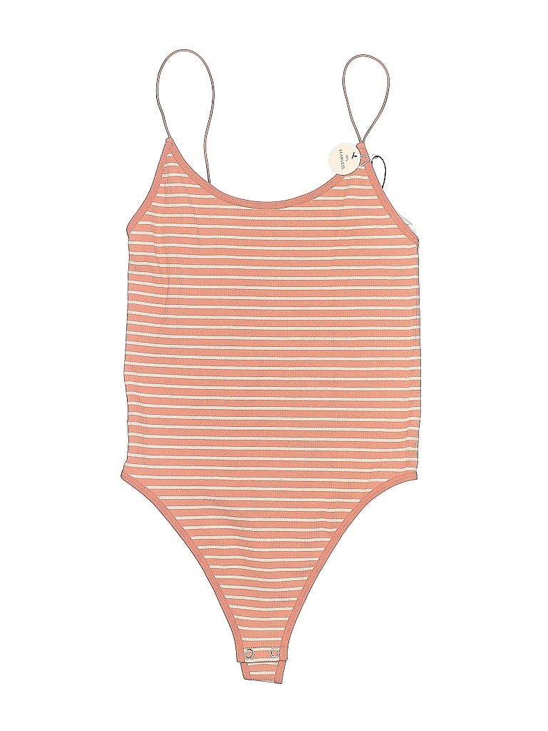 Forever 21 Bodysuit In Orange