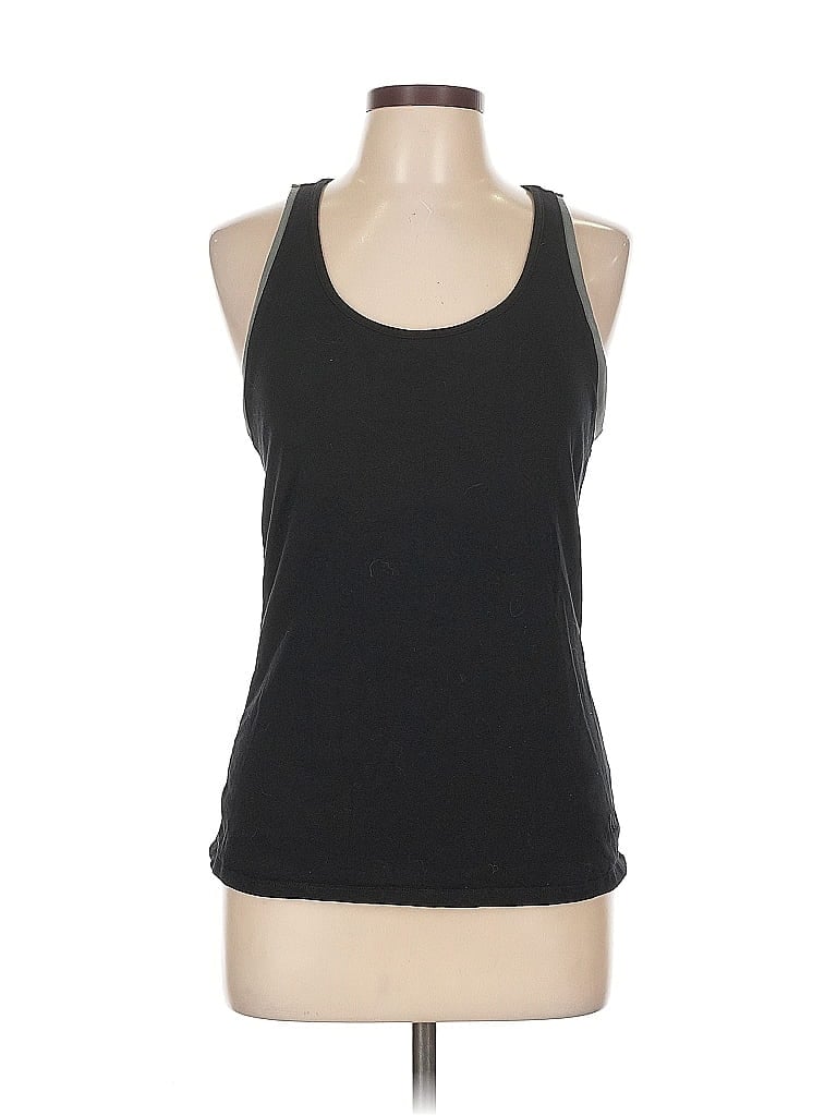 Pre-owned Gap Body Outlet Active Tank Top In Black