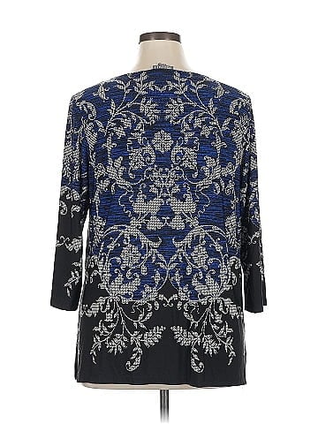 Roz & Ali 3/4 Sleeve Blouse (view 2)