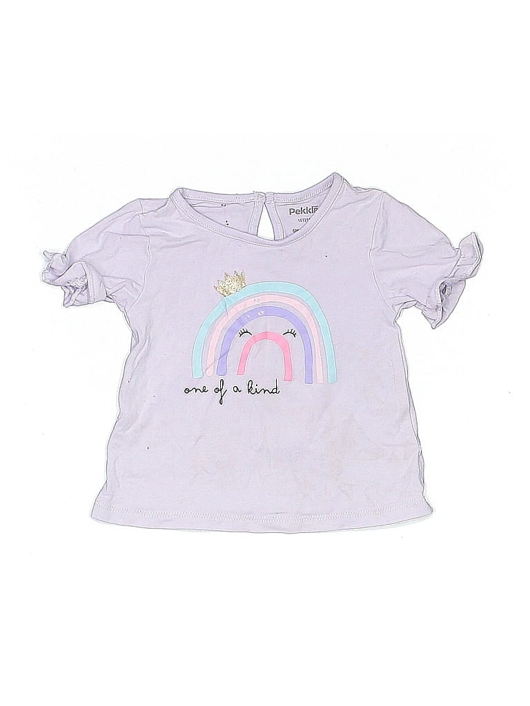 Pre-owned Pekkle Babies' Short Sleeve T-shirt In Purple
