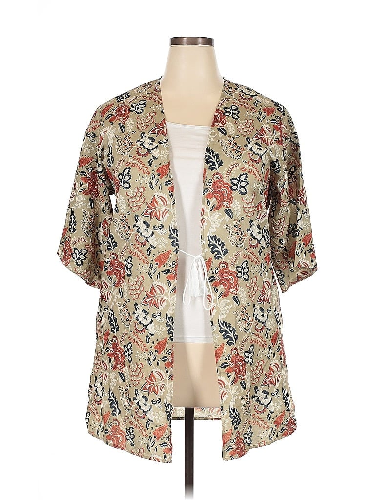 SUMMER & ROSE Pre-owned Kimono In Brown
