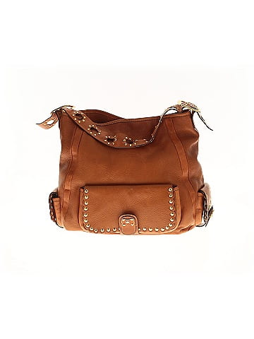 MICHAEL Michael Kors Leather Satchel (view 1)