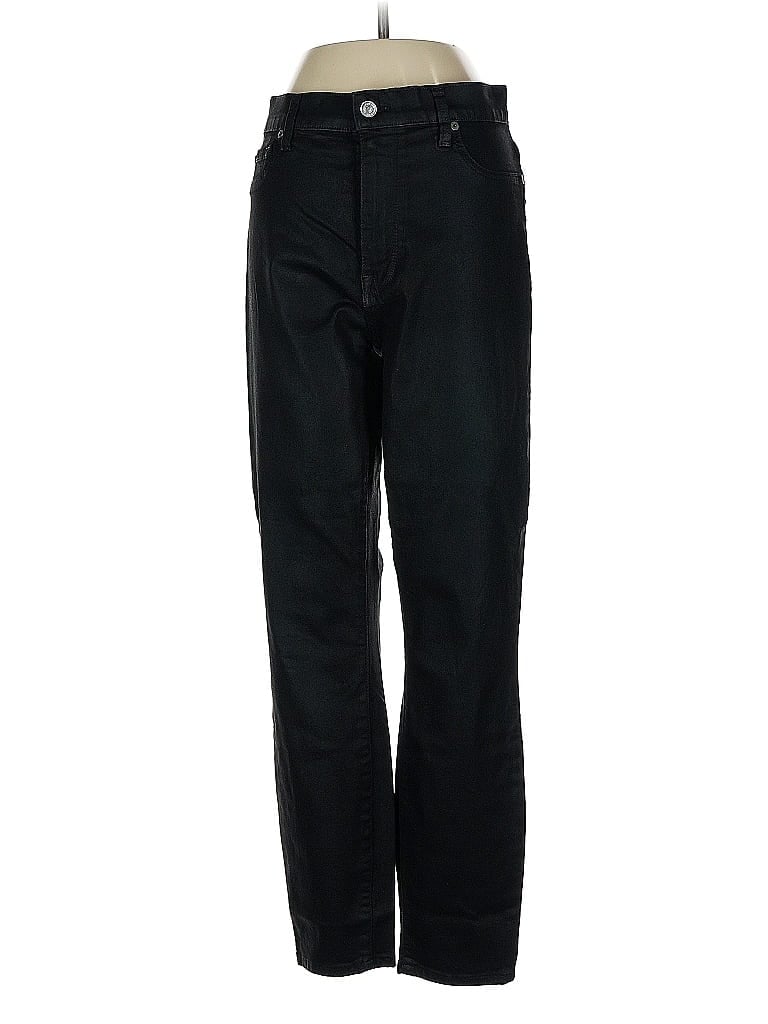 Pre-owned 7 For All Mankind Jeans In Black