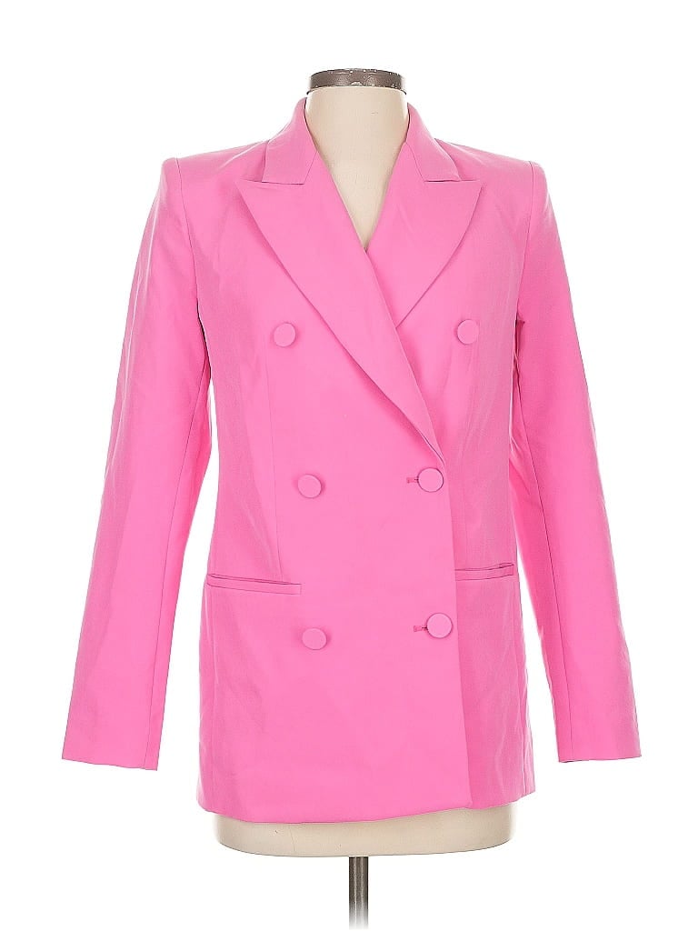 Pre-owned Express Blazer Jacket In Pink