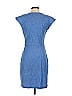 L'Agence Blue Casual Dress Size 4 - photo 2