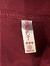 Sweet 100% Polyester Solid Burgundy Casual Skirt Size S - photo 4