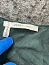 Derek Lam 100% Silk Black Green Long Sleeve Silk Top Size 0 - photo 3