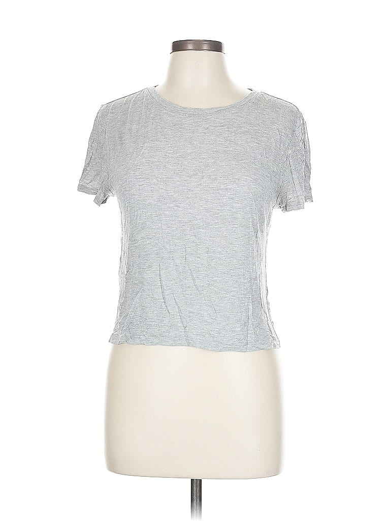 Pre-owned Assorted Brands Short Sleeve T-shirt In Gray