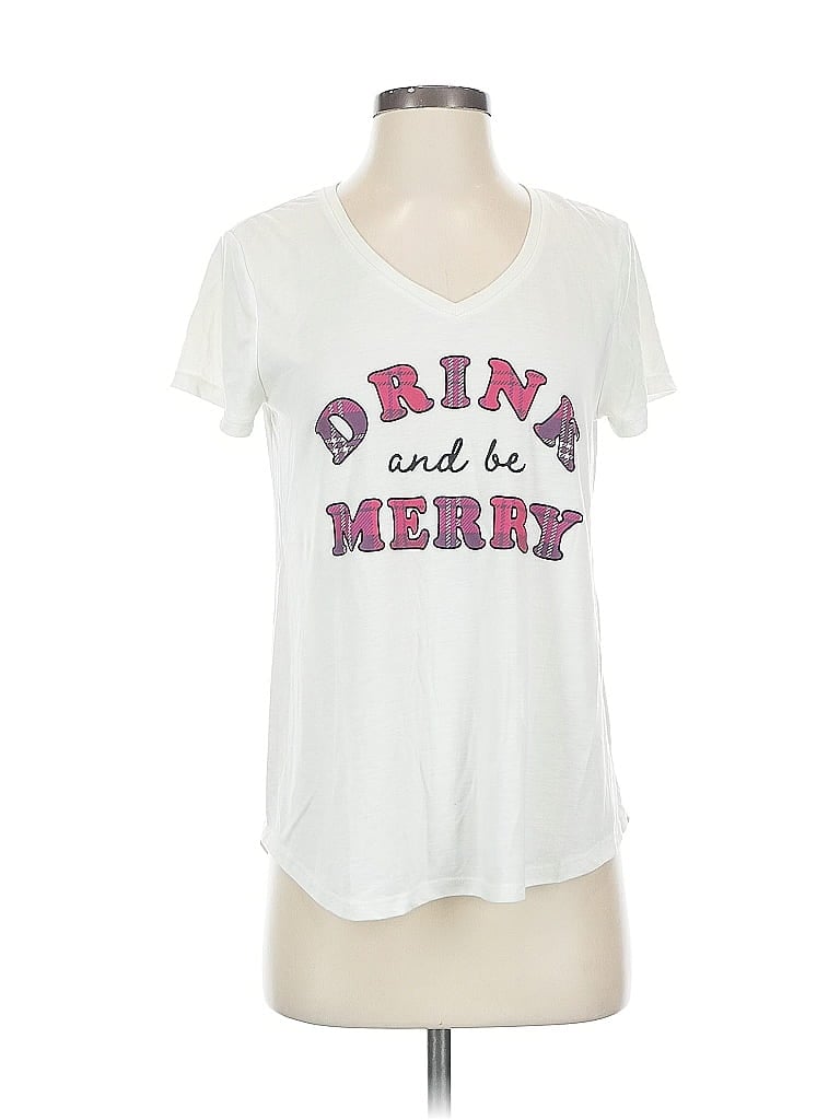 CELEBRATE TOGETHER Pre-owned Short Sleeve T-shirt In White