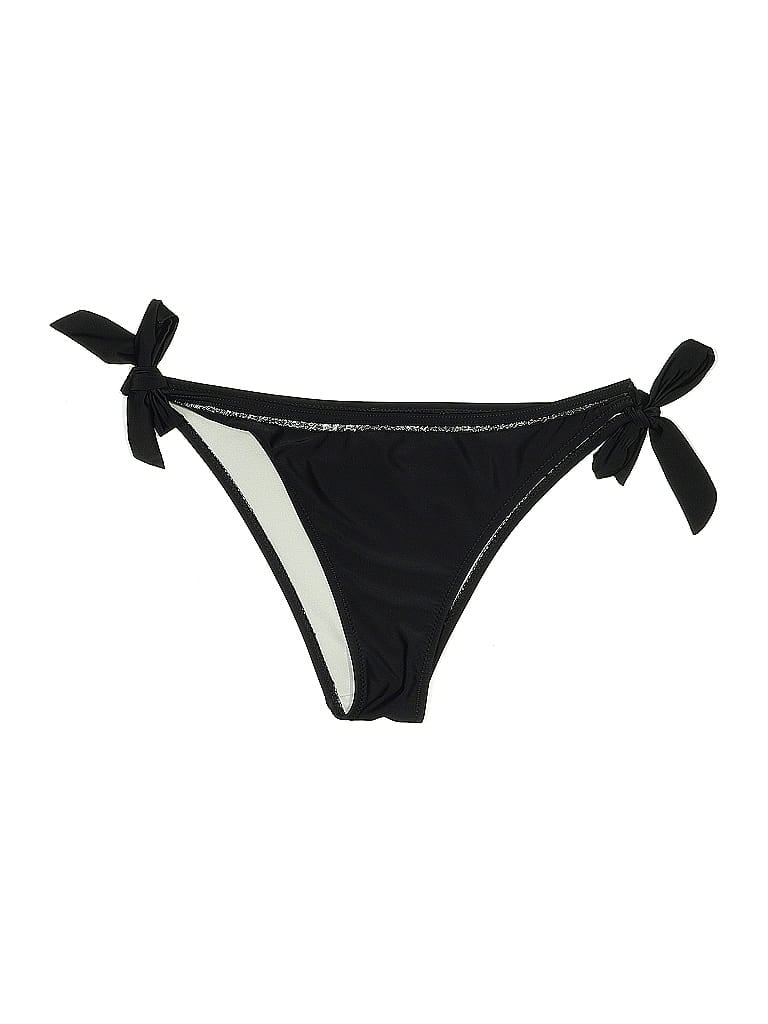 Pre-owned Unbranded Swimsuit Bottoms In Black