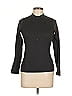 Polartec 100% Polyester Black Turtleneck Sweater Size 10 - photo 1