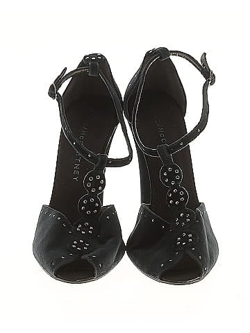 Stella McCartney Velvet Heels (view 2)