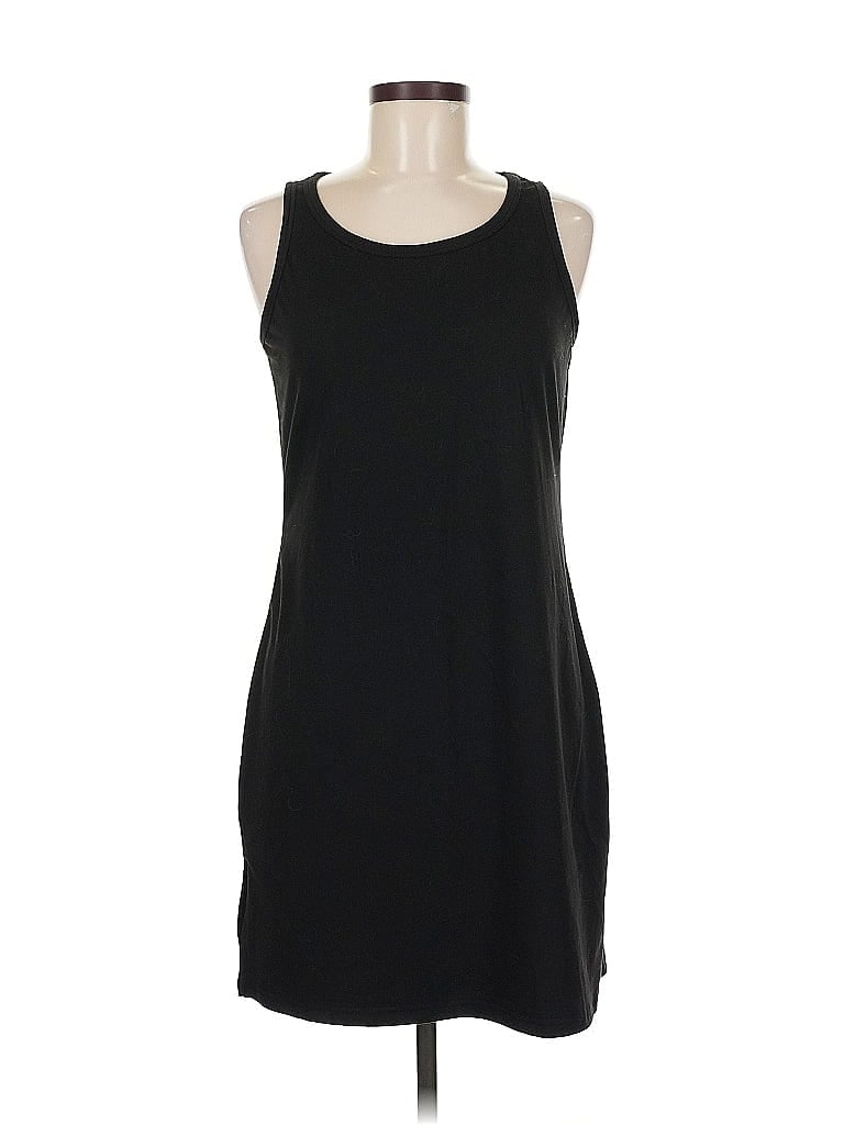 Pre-owned Ekouaer Casual Dress In Black