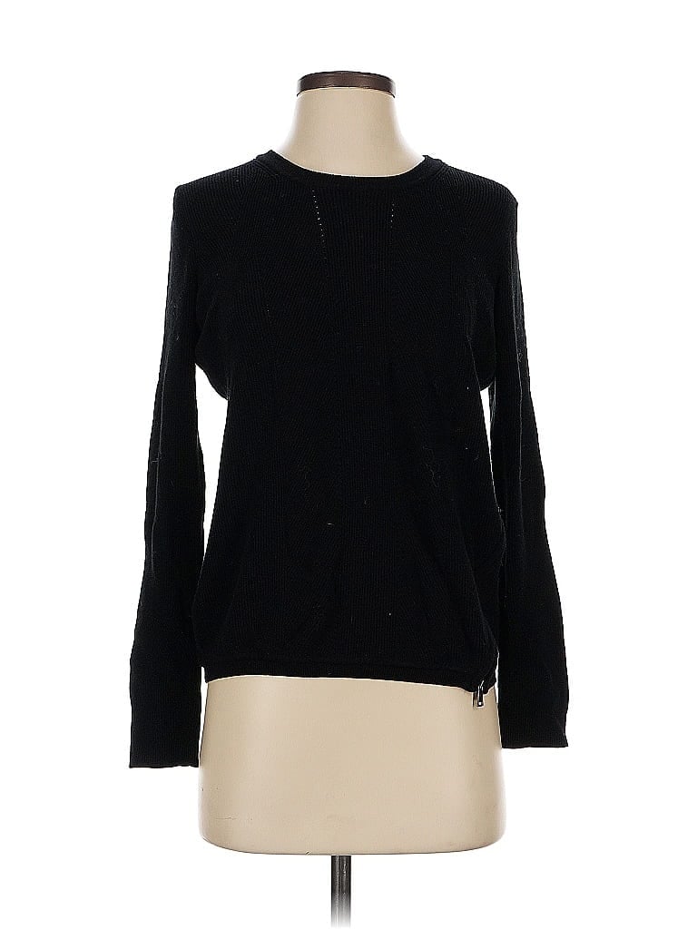 Pre-owned Vince Pullover Sweater In Black