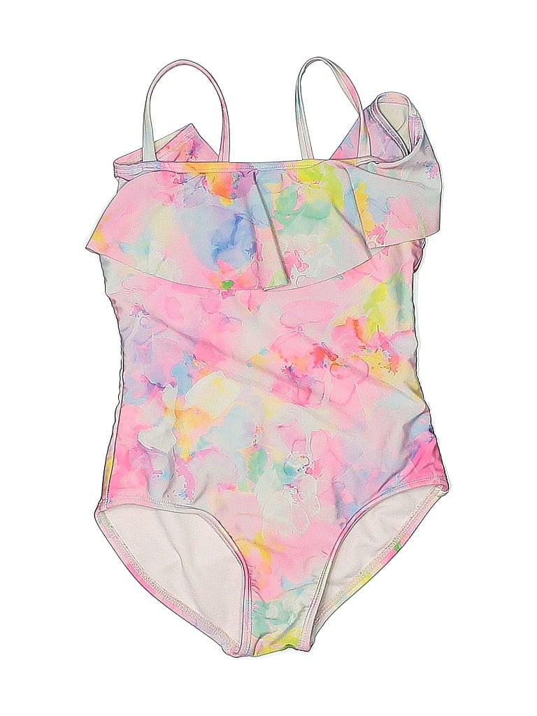 Pre-owned Cat & Jack Kids' One Piece Swimsuit In Pink