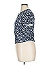 Shein Curve Floral Blue Short Sleeve T-Shirt Size 14 Plus (1) - photo 5