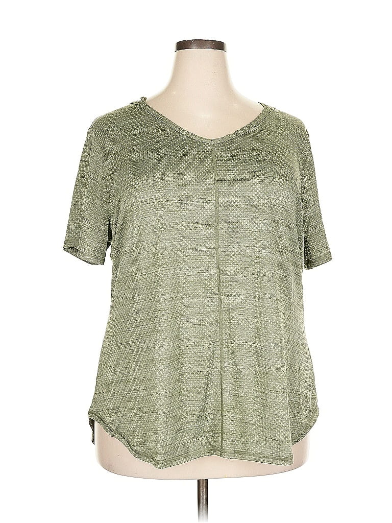 Pre-owned Assorted Brands Short Sleeve T-shirt In Green