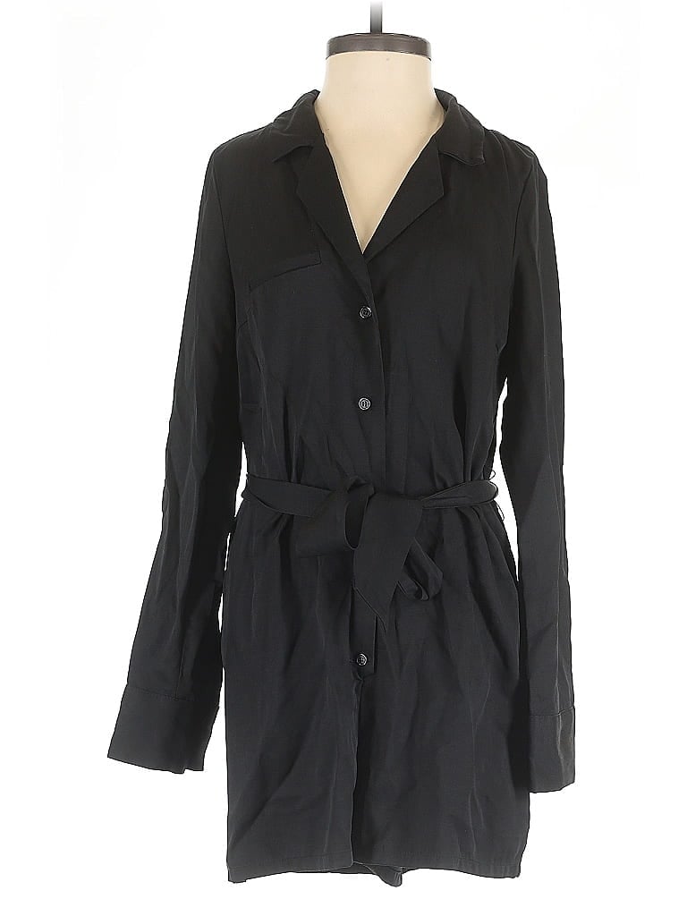Pre-owned Zara Trf Romper In Black